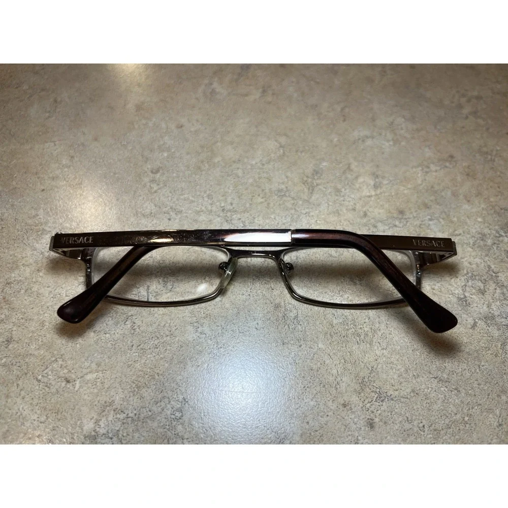 Versace Italy Mod. 1041 1013 49-17-135 Coffee Brown Eyeglasses Frame